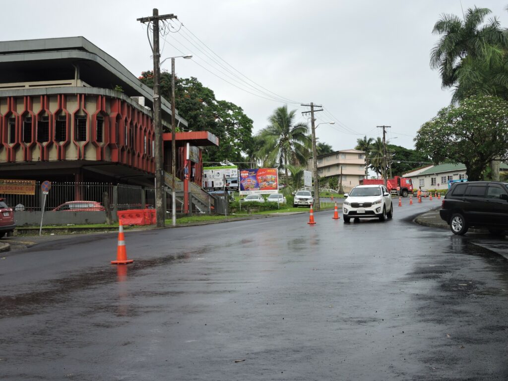 MCARTHUR STREET NOW OPEN TO TRAFFIC Fiji Roads Authority