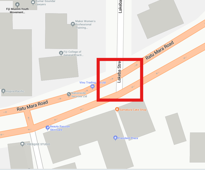 TEMPORARY TRAFFIC ARRANGEMENTS AT LAKEBA STREET AND RATU MARA ROAD JUNCTION