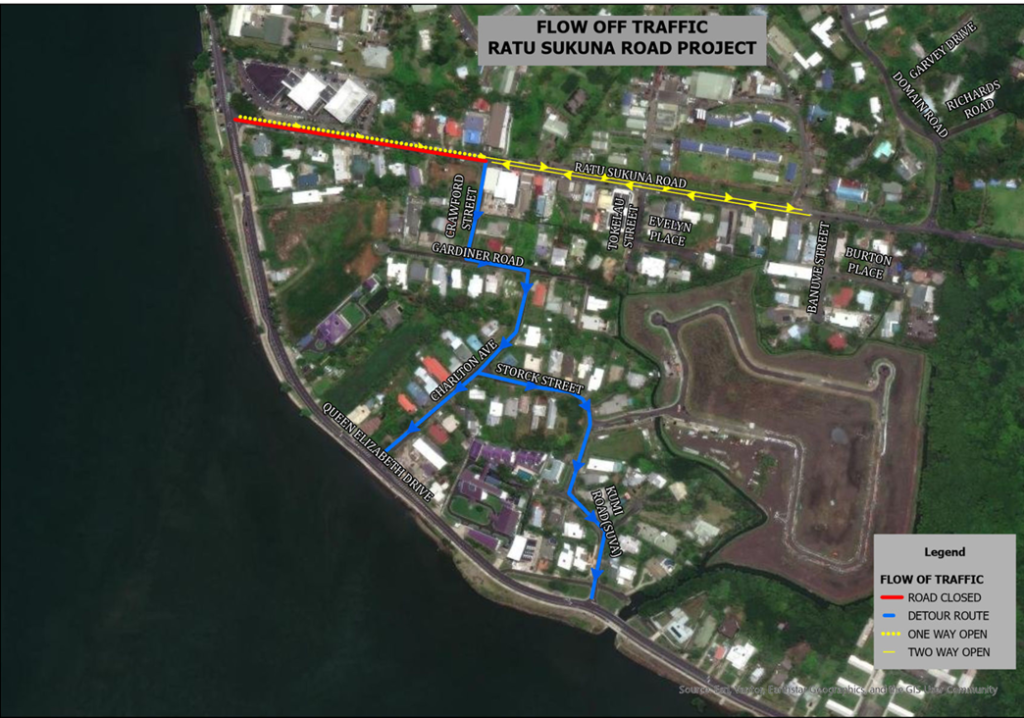 PARTIAL ROAD CLOSURE BETWEEN THE QUEEN ELIZABETH DRIVE JUNCTION AND CRAWFORD AVENUE